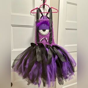 Toddler Girl Minion Halloween Costume